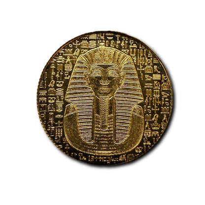 1/200 oz .9999 Fine Gold Round - Monarch - Egyptian King Tut (Sealed in Capsule)