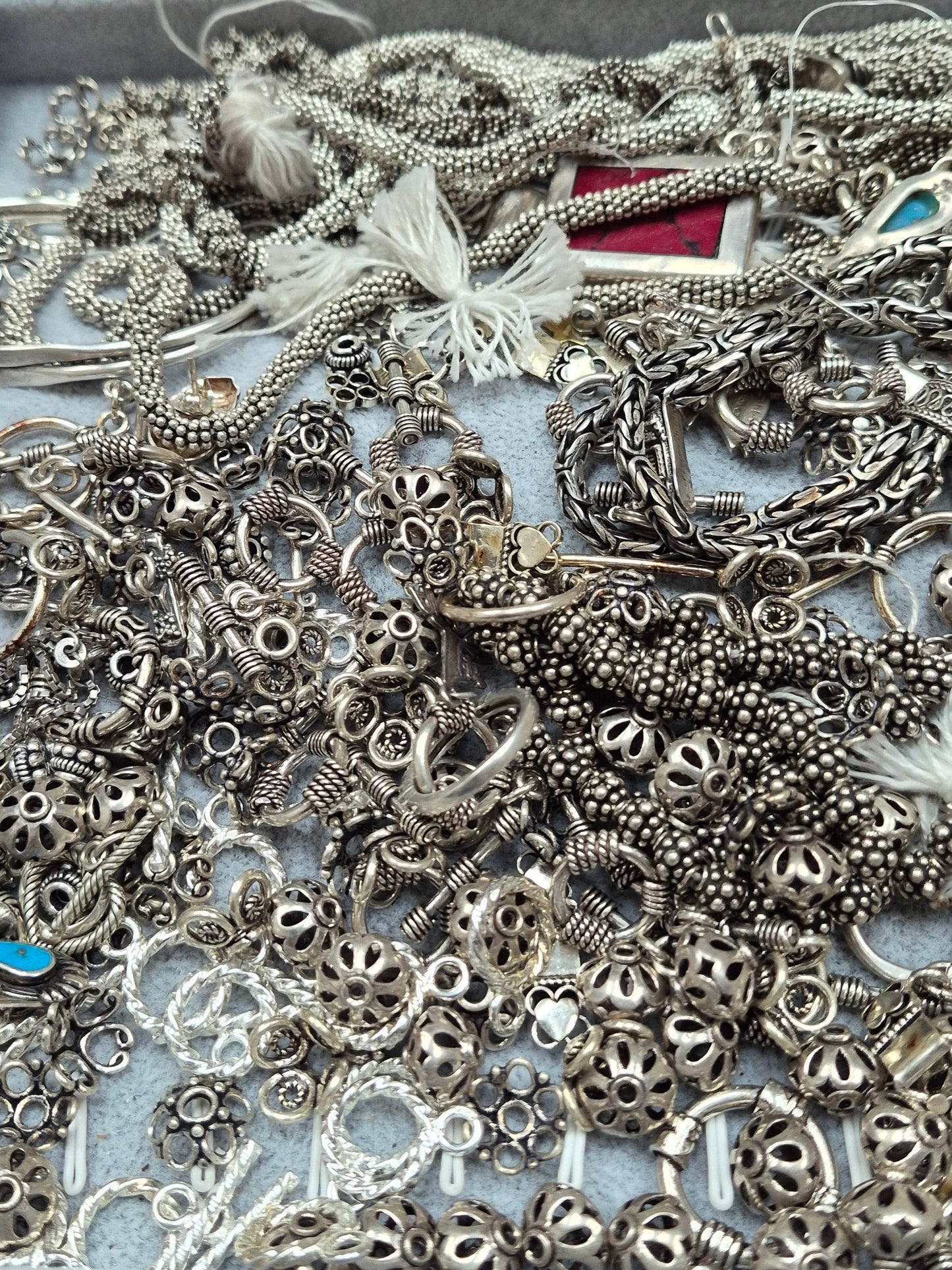 .925 Sterling Silver Jewelry, Miscellaneous, 100 Grams Per Lot